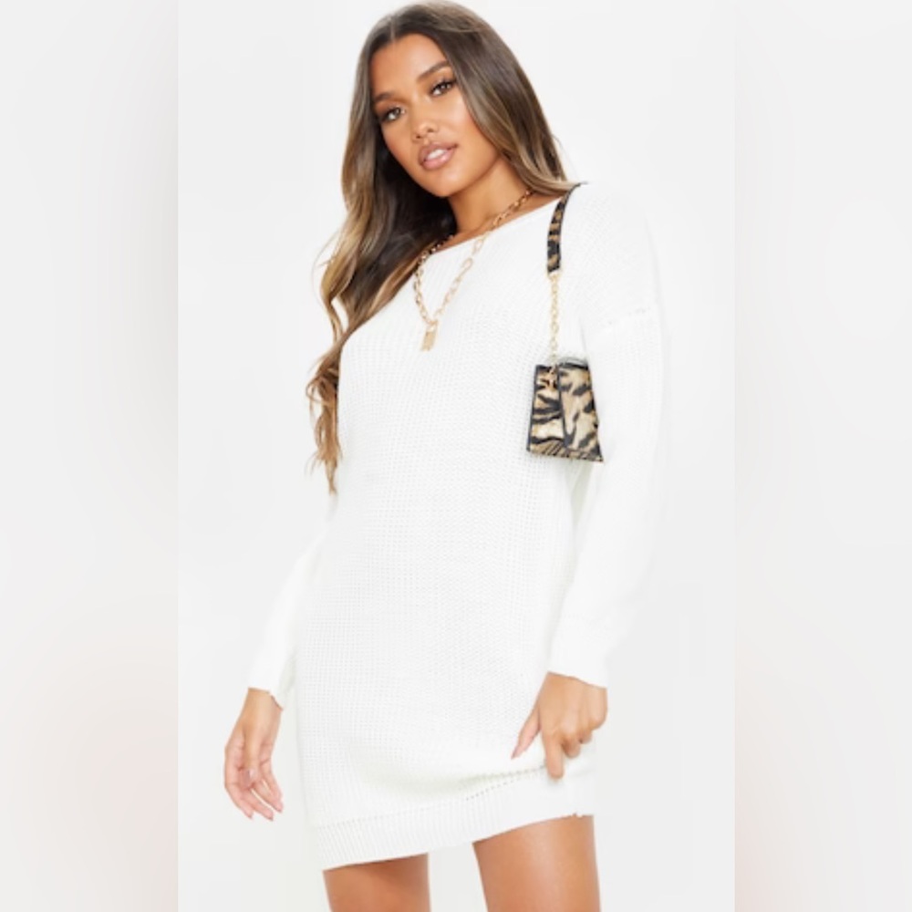 Pretty Little Thing Sweater Dress Nwt